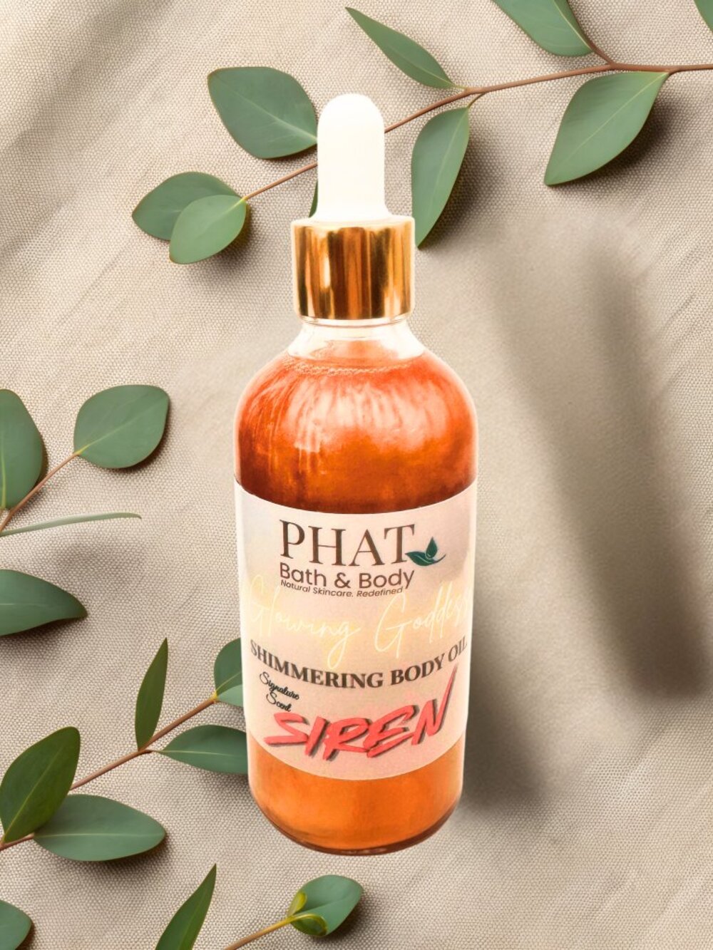 Phat Bath & Body Siren Glowing Goddess Shimmer Body Oil